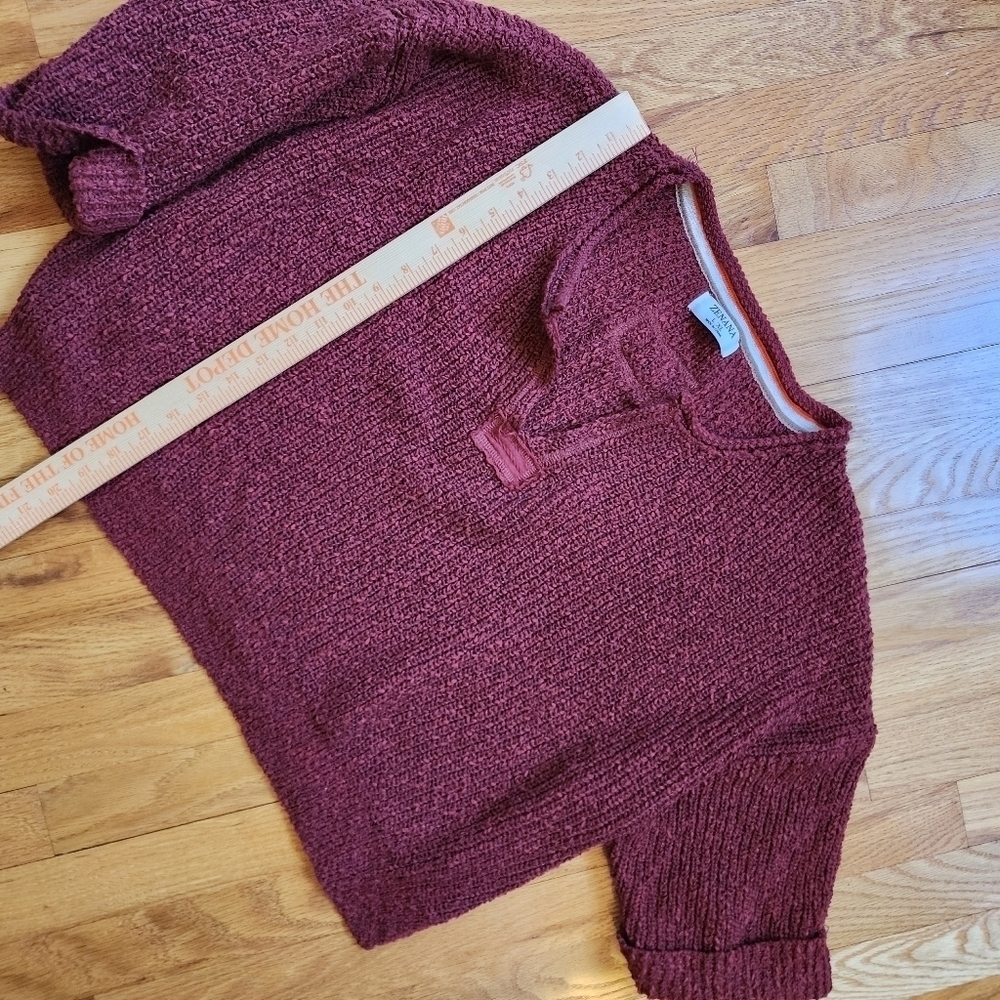 Zenana Brick Pullover Sweater Size L/XL Oversized Chunky - Picture 9 of 9